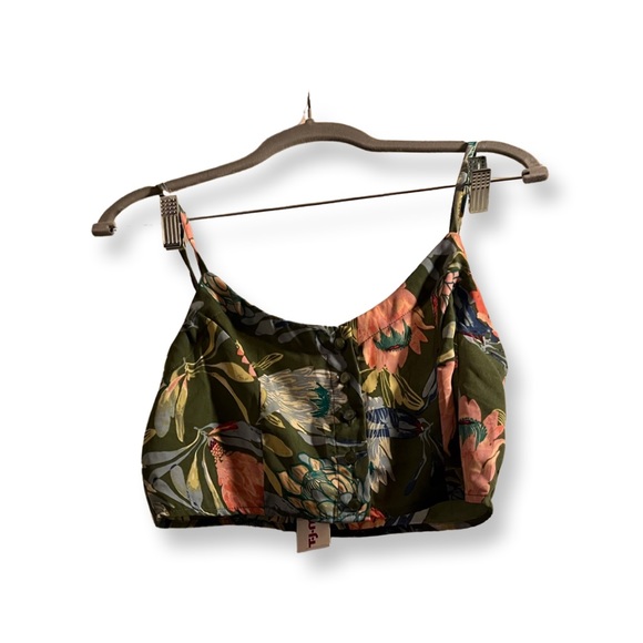 NWT Crop Top and Skirt Tropical Set - Picture 6 of 7
